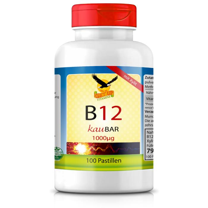 Vitamin B12 Lutsch von GetUP hier bestellen Vitamin B12 Lutsch von GetUP hier bestellen