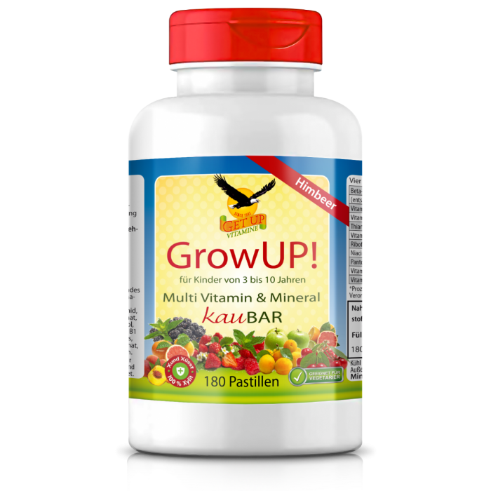 GrowUP Kindervitamine von GetUP bestellen GrowUP Kindervitamine von GetUP bestellen