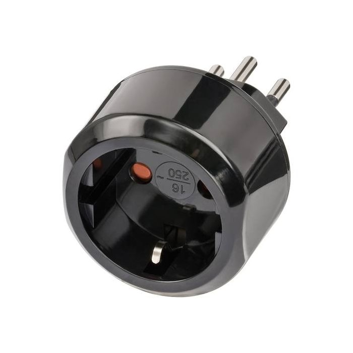 Steckdosenadapter von DE-AT-Schutzkontakt nach CH-System