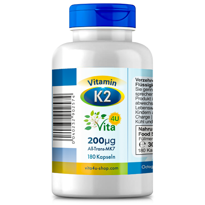 Vitamin K2 vegetarisch 180 Kaps hier bestellen Vitamin K2 vegetarisch 180 Kaps hier bestellen
