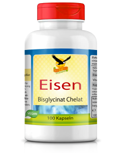 Eisen Premium Bisglycinat + Kupfer & Vitamin C von GetUP