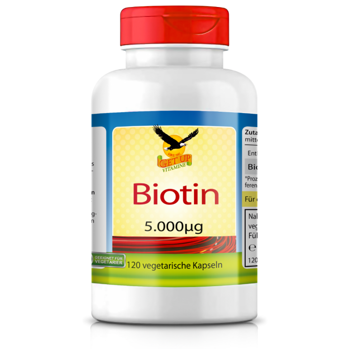 Biotin 5mg von Get UP food supplements bestellen
