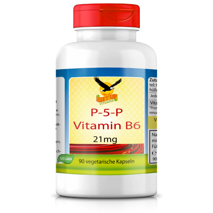 Vitamin B6 (Pyridoxal-5-Phosphat) 21mg | 90 Kapseln main product photo