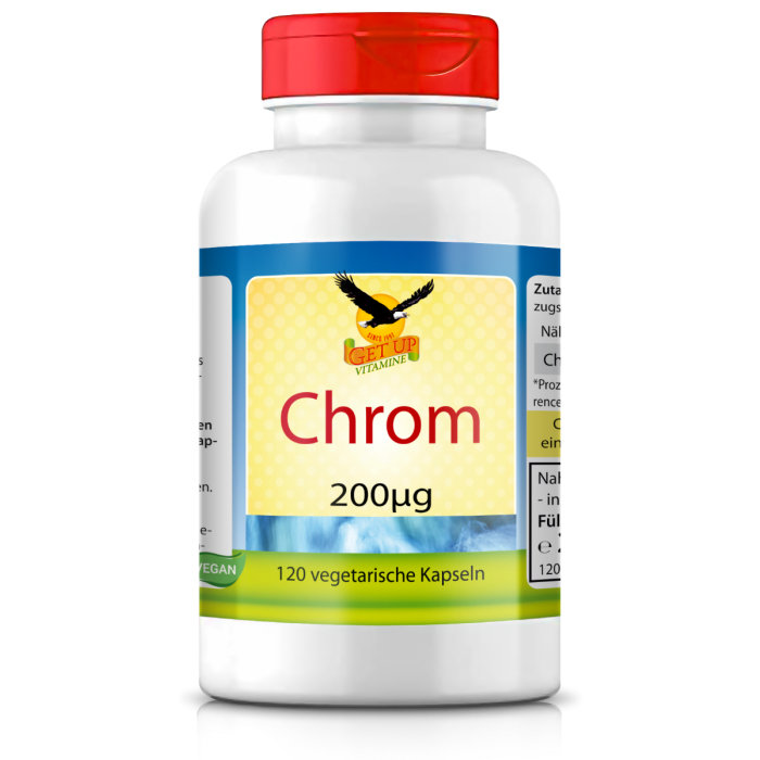 Chrom, 120 Kaps zu 200μg von GetUP bestellen