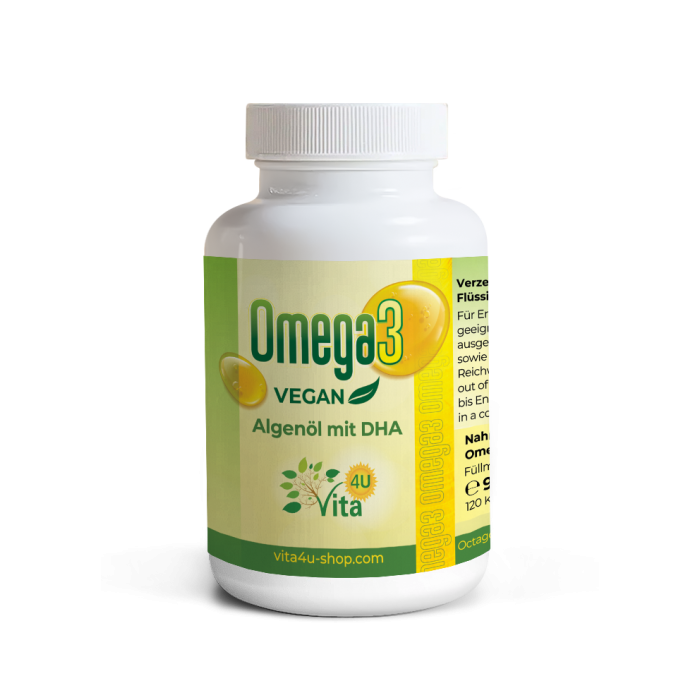Veganes Omega 3 Algenöl