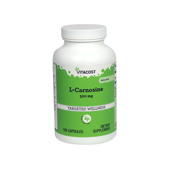 L-Carnosin Kapseln 500mg reinstes L-Carnosin, Antiaging & Leistungsfähigkeit