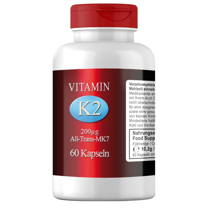 Vitamin K2 - 200μg MK 7 | 60 Kapseln main product photo