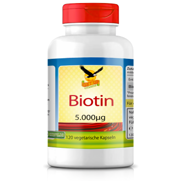 Biotin 5mg von Get UP food supplements bestellen