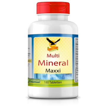 Multi Mineral MAXXI - organischer Mineralkomplex | 180 Tabs
