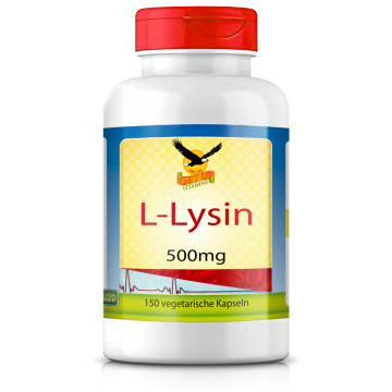 L-Lysin 500mg | 150 Kapseln