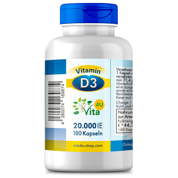 Vitamin D3 20000 IE Kapseln bestellen | Vitamin D kaufen