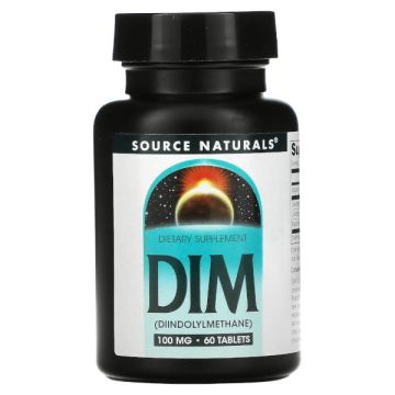 DIM (Di-Indolyl-Methan) 100mg von Source Naturals, 60 Tabs