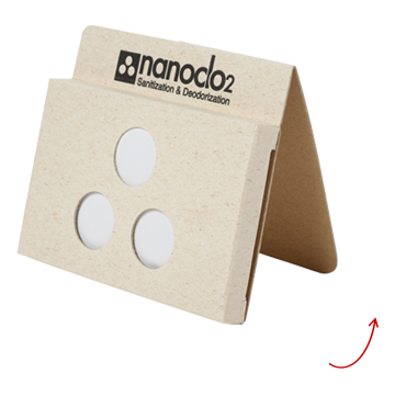 Nanoclo2® für Räume: reduziert Keime, Viren, Bakterien & Gerüche | für 3 Monate | bis 12m² o. 25m³