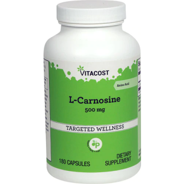 L-Carnosin Kapseln 500mg reinstes L-Carnosin, Antiaging & Leistungsfähigkeit